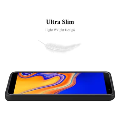 Skal Samsung Galaxy J4 PLUS Fodral Case (Svart)