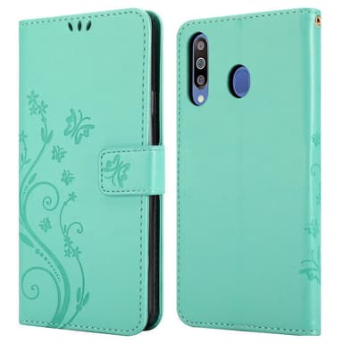 Samsung Galaxy M30 / A40s Plånboksfodral Skal (Turkos)