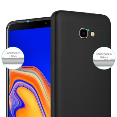 Skal Samsung Galaxy J4 PLUS Fodral Case (Svart)
