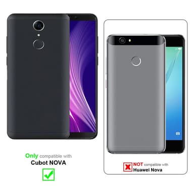 Cubot NOVA Flipfodral Skal (Brun)