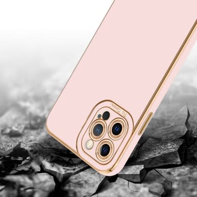 iPhone 12 PRO MAX Skal Fodral Case (Rosa)