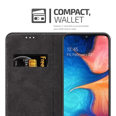Samsung Galaxy A10e / A20e Skal Fodral Case (Blå)