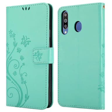 Samsung Galaxy M30 / A40s Plånboksfodral Skal (Turkos)
