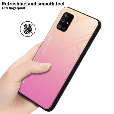Samsung Galaxy A71 5G Skal Fodral Case (Svart)