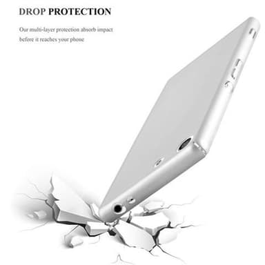 Sony Xperia M5 Skal Fodral Case (Silver)