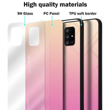 Samsung Galaxy A71 5G Skal Fodral Case (Svart)