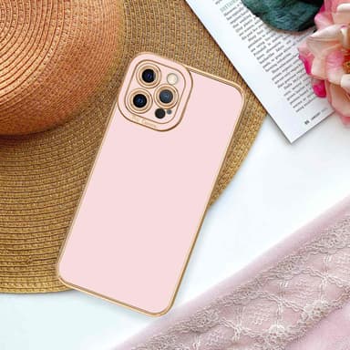 iPhone 12 PRO MAX Skal Fodral Case (Rosa)
