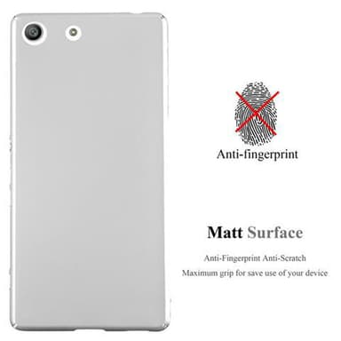 Sony Xperia M5 Skal Fodral Case (Silver)
