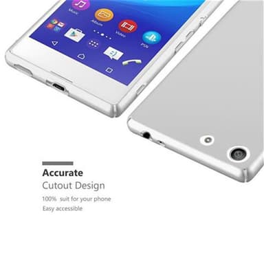Sony Xperia M5 Skal Fodral Case (Silver)