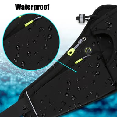Fanny pack för mobiltelefonerJusterbar längd midjeväska