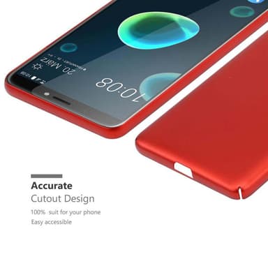HTC Desire 12 PLUS Skal Fodral Case (Röd)