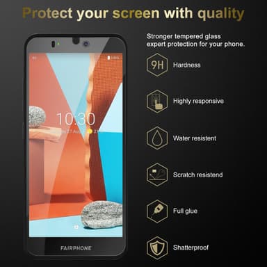 Fairphone 3 Skyddsglas Skyddsfilm Skärmskydd