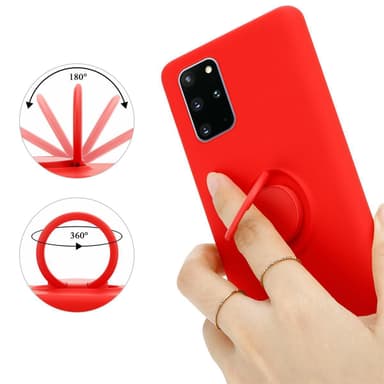 Skal Samsung Galaxy S20 PLUS Fodral Case (Röd)