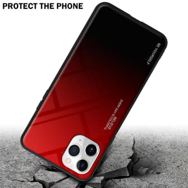 iPhone 11 PRO MAX Skal Fodral Case (Svart)