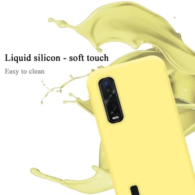 Oppo FIND X2 PRO Skal Fodral Case (Gul)