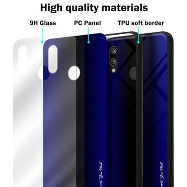 Huawei P20 LITE 2018 / NOVA 3E Skal Fodral Case (Lila)