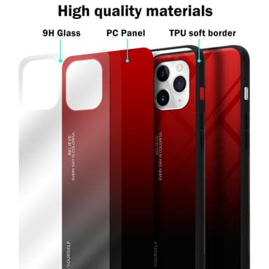 iPhone 11 PRO MAX Skal Fodral Case (Svart)