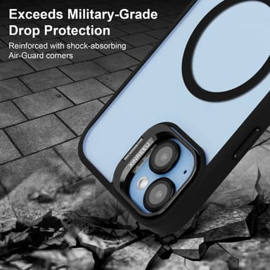 iPhone 15 Skal Fodral kompatibel MagSafe