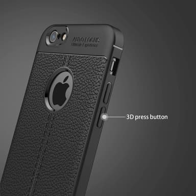 iPhone 6 / 6S Skal Fodral Case (Svart)