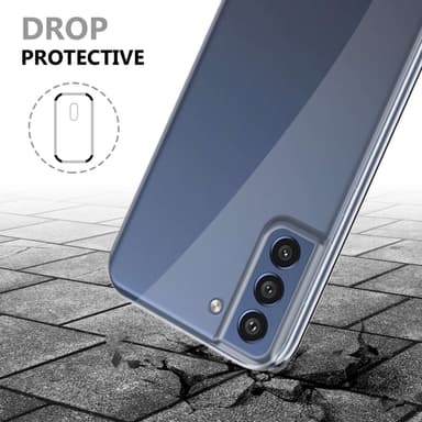 Skal Samsung Galaxy S21 FE Fodral Case (Genomskinlig)