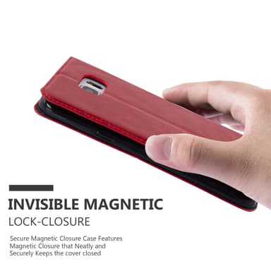 Samsung Galaxy NOTE 5 Skal Fodral Case (Röd)