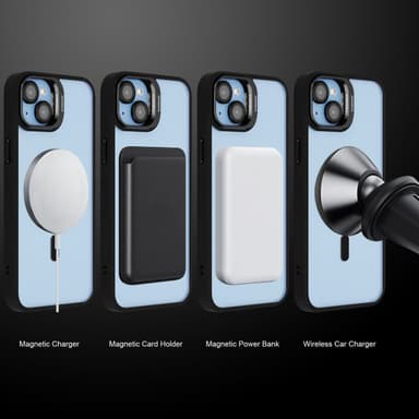 iPhone 15 Skal Fodral kompatibel MagSafe