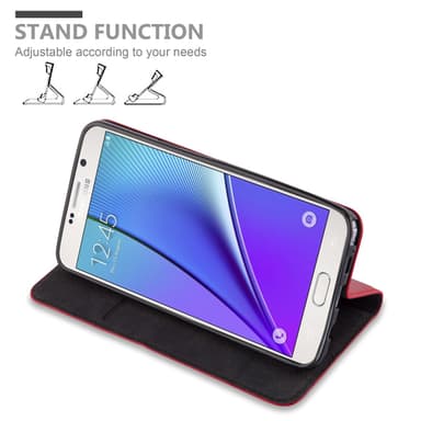 Samsung Galaxy NOTE 5 Skal Fodral Case (Röd)