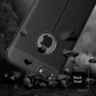 iPhone 6 / 6S Skal Fodral Case (Svart)