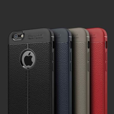 iPhone 6 / 6S Skal Fodral Case (Svart)