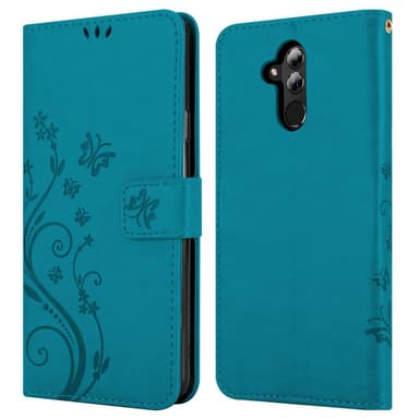 Huawei MATE 20 LITE Plånboksfodral Skal (Blå)
