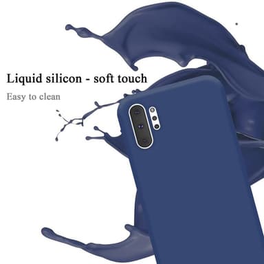Samsung Galaxy NOTE 10 PLUS Skal Fodral Case (Blå)