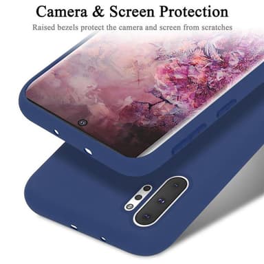 Samsung Galaxy NOTE 10 PLUS Skal Fodral Case (Blå)