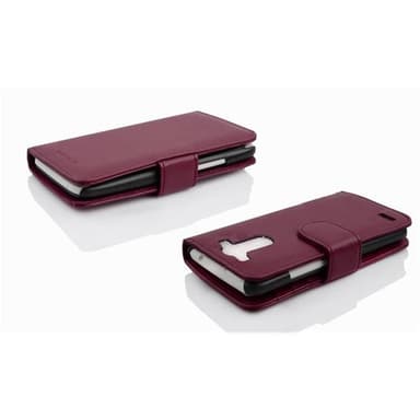 LG G3 Plånboksfodral Skal (Lila)