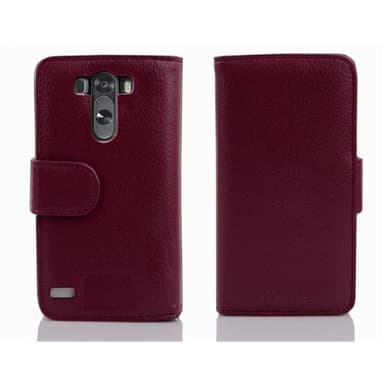 LG G3 Plånboksfodral Skal (Lila)
