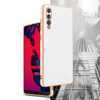 Huawei P20 PRO / P20 PLUS Skal Fodral Case (Vit)