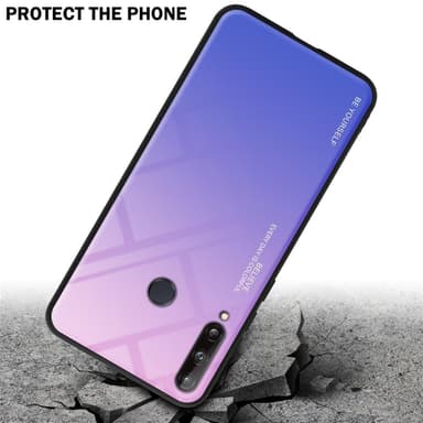 Huawei P40 LITE E Skal Fodral Case (Svart)