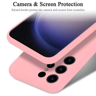 Samsung Galaxy S23 ULTRA Skal Fodral Case (Rosa)