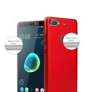 HTC Desire 12 PLUS Skal Fodral Case (Röd)