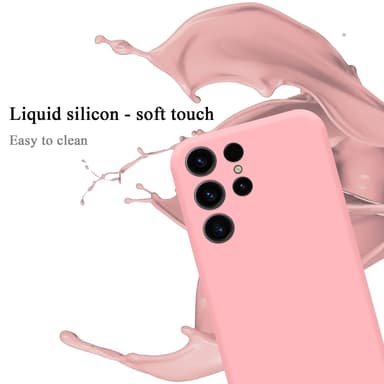 Samsung Galaxy S23 ULTRA Skal Fodral Case (Rosa)