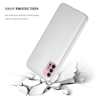 Skal Motorola MOTO G10 / G30 Fodral Case (Silver)