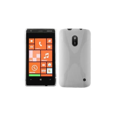 Nokia Lumia 620 Skal Fodral Case (Vit)