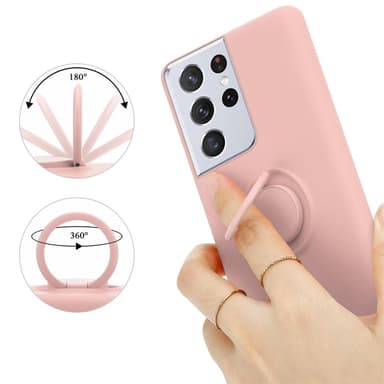 Skal Samsung Galaxy S21 ULTRA Fodral Case (Rosa)