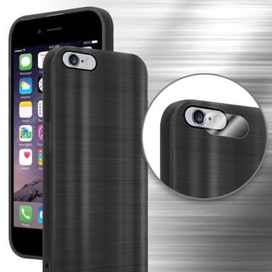 iPhone 6 PLUS / 6S PLUS Skal Fodral Case (Svwart)