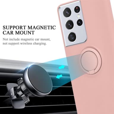 Skal Samsung Galaxy S21 ULTRA Fodral Case (Rosa)