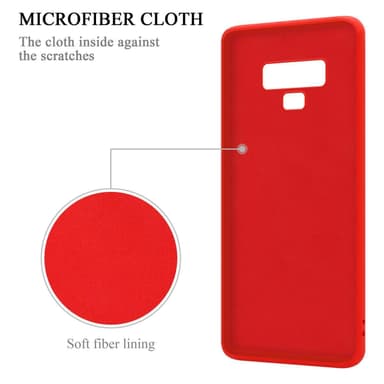 Skal Samsung Galaxy NOTE 9 Fodral Case (Röd)
