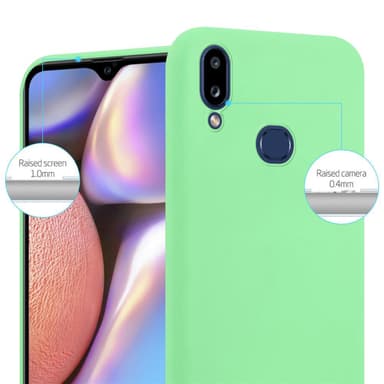 Skal Samsung Galaxy A10s / M01s Fodral Case (Grön)