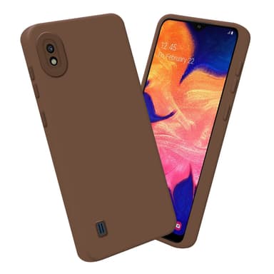 Samsung Galaxy A10 Skal Fodral Case (Brun)