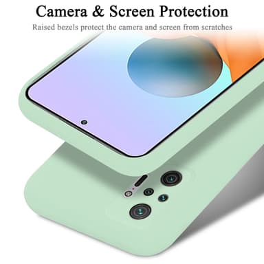 Xiaomi RedMi NOTE 10 PRO Skal Fodral Case (Grön)