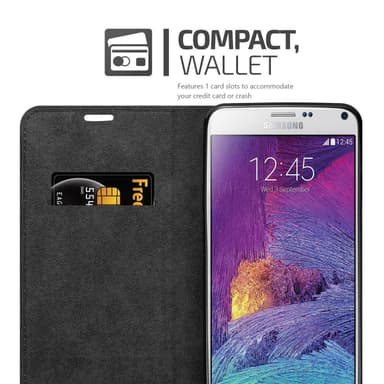Samsung Galaxy NOTE 4 Skal Fodral Case (Grå)
