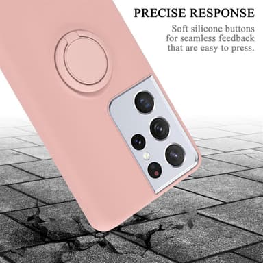 Skal Samsung Galaxy S21 ULTRA Fodral Case (Rosa)